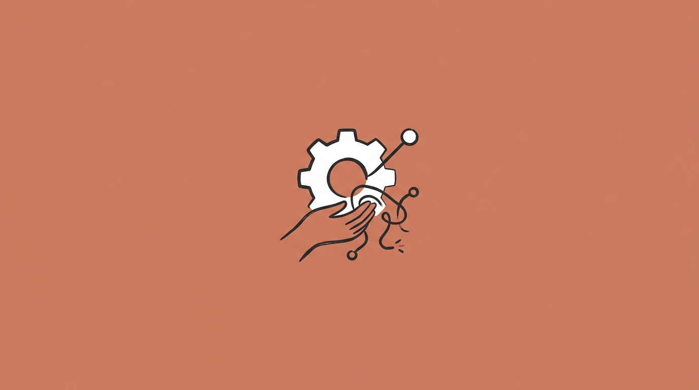 Illustration of ascending data foundation bars with flowing data lines and an upward trend arrow